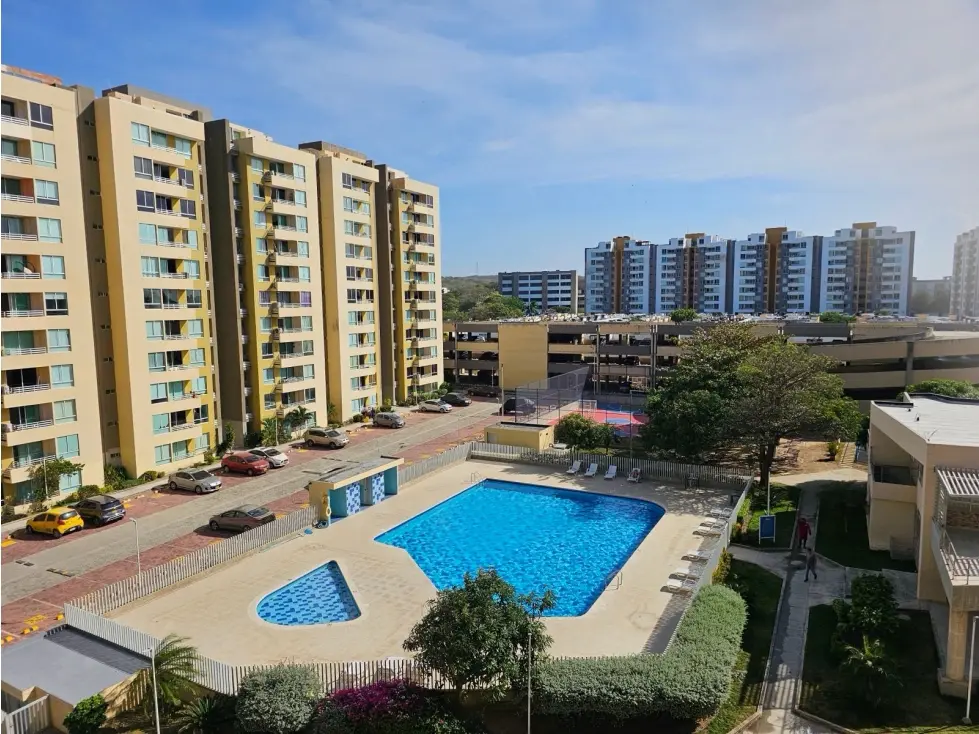 Conjunto Residencial Ciudad del Mar - Vista aérea con piscina