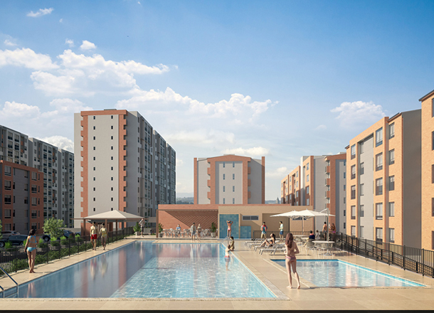 Conjunto Residencial Maria Mulata - Áreas comunes